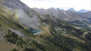 Lake Chamolé, Pila, Aosta Valley - Drone Video df#7 (Mavic Mini)