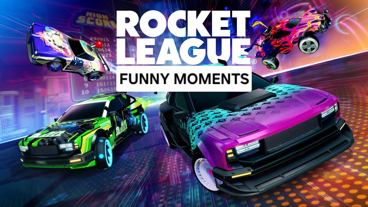 FUNNY MOMENTS SU ROCKET LEAGUE - YouTube