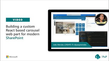 Community Demo -  Building a custom React based carousel web part for modern SharePoint