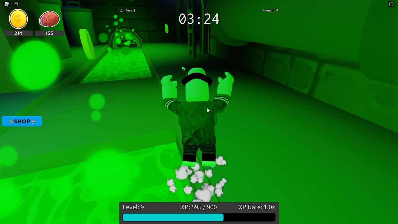 Roblox Zombie Tag - Sewers - Human Side - No Commentary