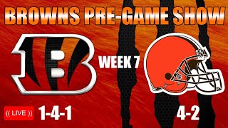 🔴 LIVE: Browns vs Bengals Pre-Game Stream