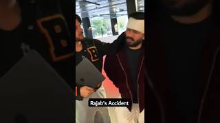 Rajab's Accident😨 #rajabfamily #haider #love #sad #live #viralvideo #viralshort #trending #shorts
