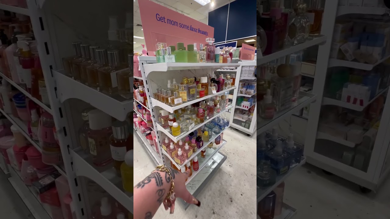 perfume shopping at marshalls 