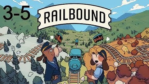 Railbound Level 3-5 Solution Walkthrough