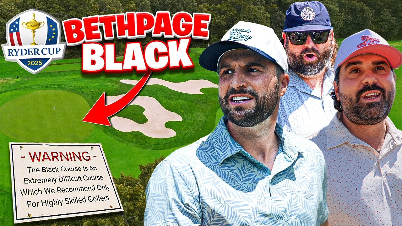 The Bob Does Sports Major At Bethpage Black (Ryder Cup)