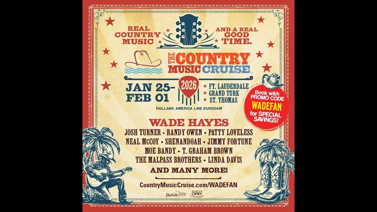Wade Hayes LIVE!  Old Country Still Rocks Country Music Cruise 2026