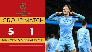 FIFA 22 PS5 4K GAME PLAY | MANCHESTER CITY Vs SCR ALTACH | #all goals and assists|#city fixtures