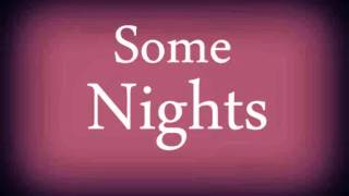 Fun. - Some Nights /New Song 2012) Lyrics - Official Music Review / Songtipp