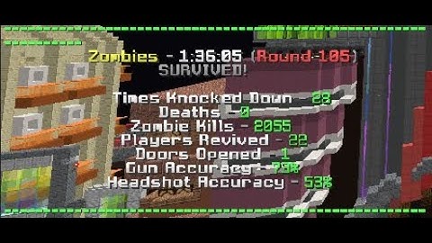 Hypixel Zombies: Alien Arcadium Quartet (25th win)