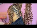 Tribal Braids | Knotless Box Braids | Feedin Crochet Hair | Beginner Friendly |okwanchie