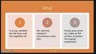 Ferrofluid Presentation - Gen Chem II