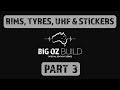 WHEELS / TYRES / UHF / STICKERS - Y62 S5 Patrol - BIG OZ BUILD - PART 3