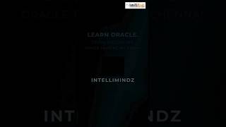 Intellimindz Training Institute in Chennai #oracle #softwaredeveloper