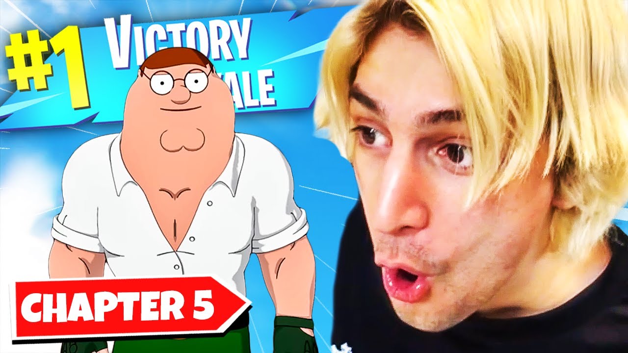 xQc Plays FORTNITE CHAPTER 5 For the FIRST TIME!