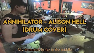 ANNIHILATOR - ALISON HELL (DRUM COVER)