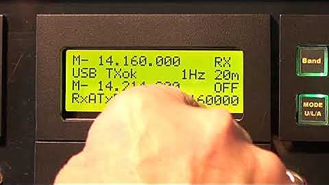 VK3AQZ MK5 transceiver demo Part 1