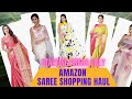 Amazon saree haul | designer saree #amazonshopping #sareefashion #sareeonline #sareeonline