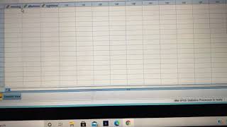 Repeated measures data entry