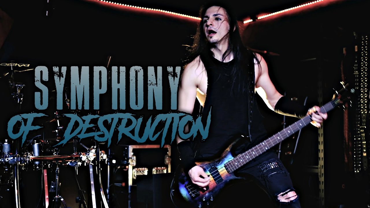 Megadeth - Symphony Of Destruction (Bass Playthrough - Gabriel Connor)