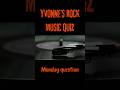 Mondays rock music question