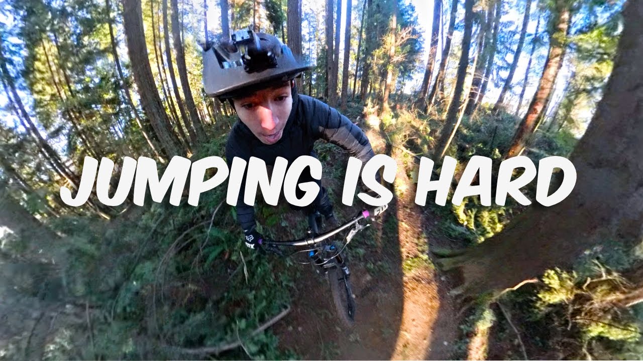 Jumping Hard Jumping my bike is Hard! - YouTube