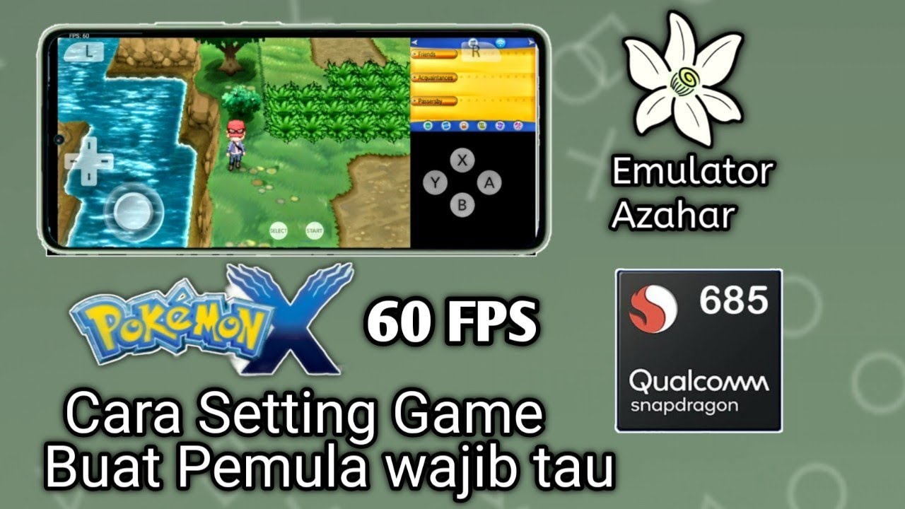 60 FPS Cara Setting emulator Azahar - YouTube