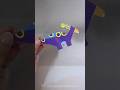 DIY Parasaurolophus 3D Papercraft 🦖 #diy #3d #papercraft