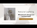 Vit trang handicraft  wholesale seagrass lampshade