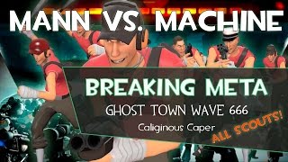 Breaking Meta: MvM Ghost Town Wave 666 All Scouts