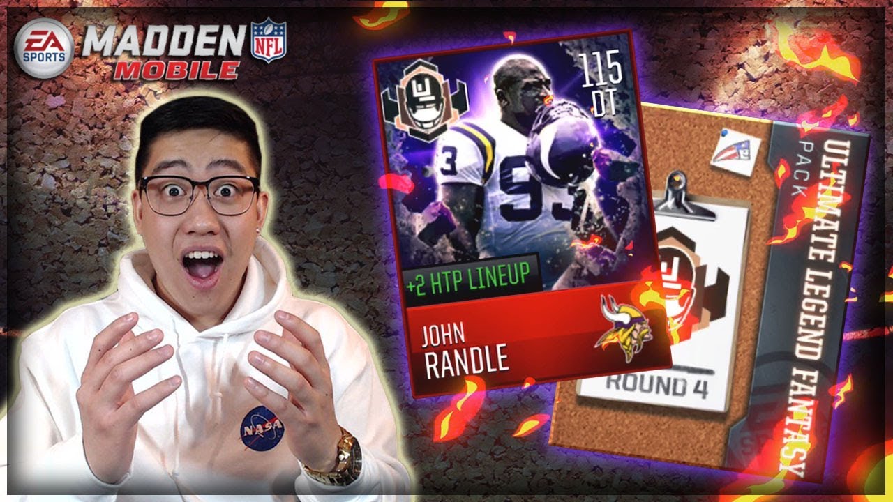 115 OVR Ultimate Legend Pull!! Madden Mobile 18 Ultimate Fantasy Premium Pack Opening!!