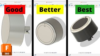 3 ways to model a part in Fusion 360