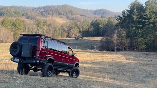 7.3 Diesel Chateau 4x4 Conversion!