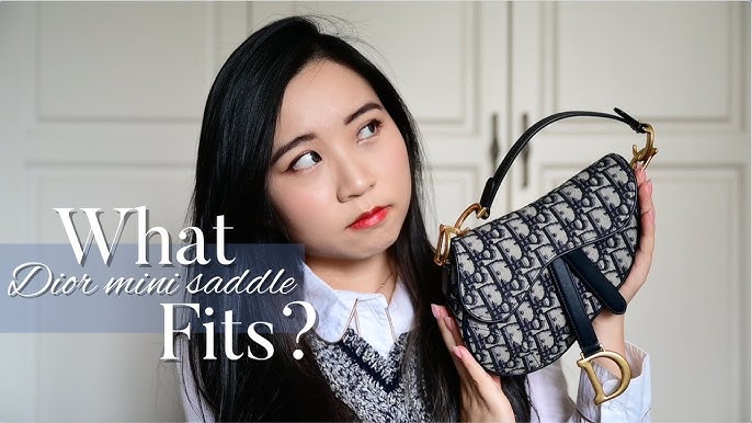 Find Your Fit: The Christian Dior Saddle Bag Size Comparison 