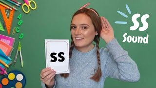 ss Sound | Learn Phonics | ss words | Learn to Read | British Teacher