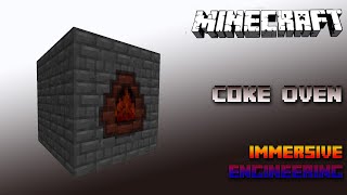Coke Oven 🔧 Minecraft Immersive Engineering Tutorial 1.15 🔧 English