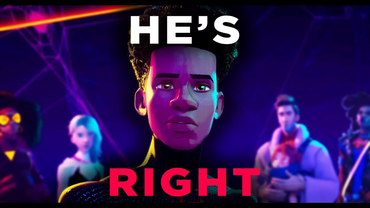 Miles Is RIGHT (Miles Morales Character Analysis) - YouTube