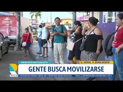 People find ways to get around during the transit strike