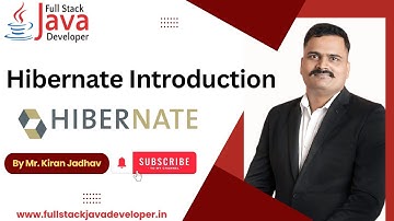 Hibernate Introduction | Learn with Mr. Kiran Jadhav
