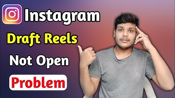 Reels Drafts Video Something Went Wrong Please Try Again Problem Solution | Reels Drafts Not Open