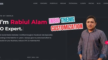 InBio Theme Customization l WordPress Theme Customization l Bangla Tutorial 2024