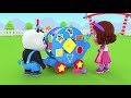 Pinky and Panda Fun Play with Shapes in Playground Part 3