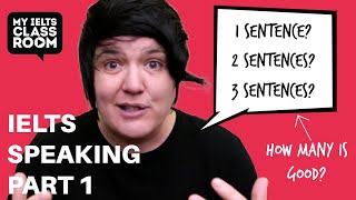 How long should you talk for in IELTS Speaking Part One?