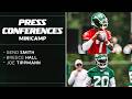 Geno Smith and Breece Hall Discuss Knicks Championship | 2026 Jets Mini-Camp
