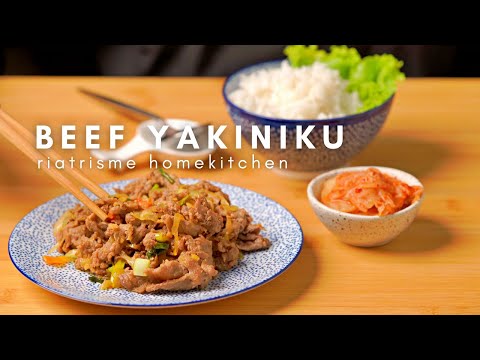 Beef Yakiniku Resep Koki