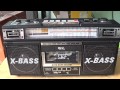 Introduction to the QFX J 21 U AM FM Shortwave boombax with cassette and MP3