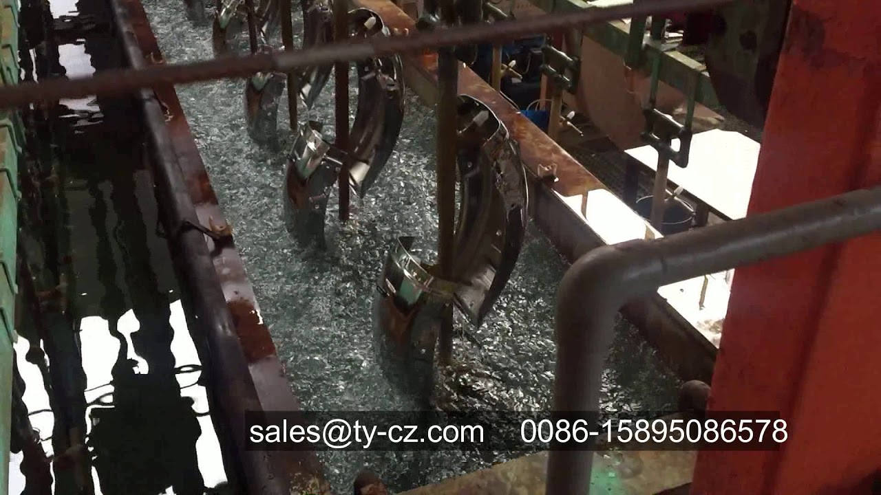 Car decorative parts ABS Plastic chrome plating machine - YouTube