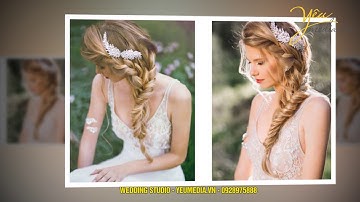 5 mẫu tóc xinh cho cô dâu trong ngày cưới