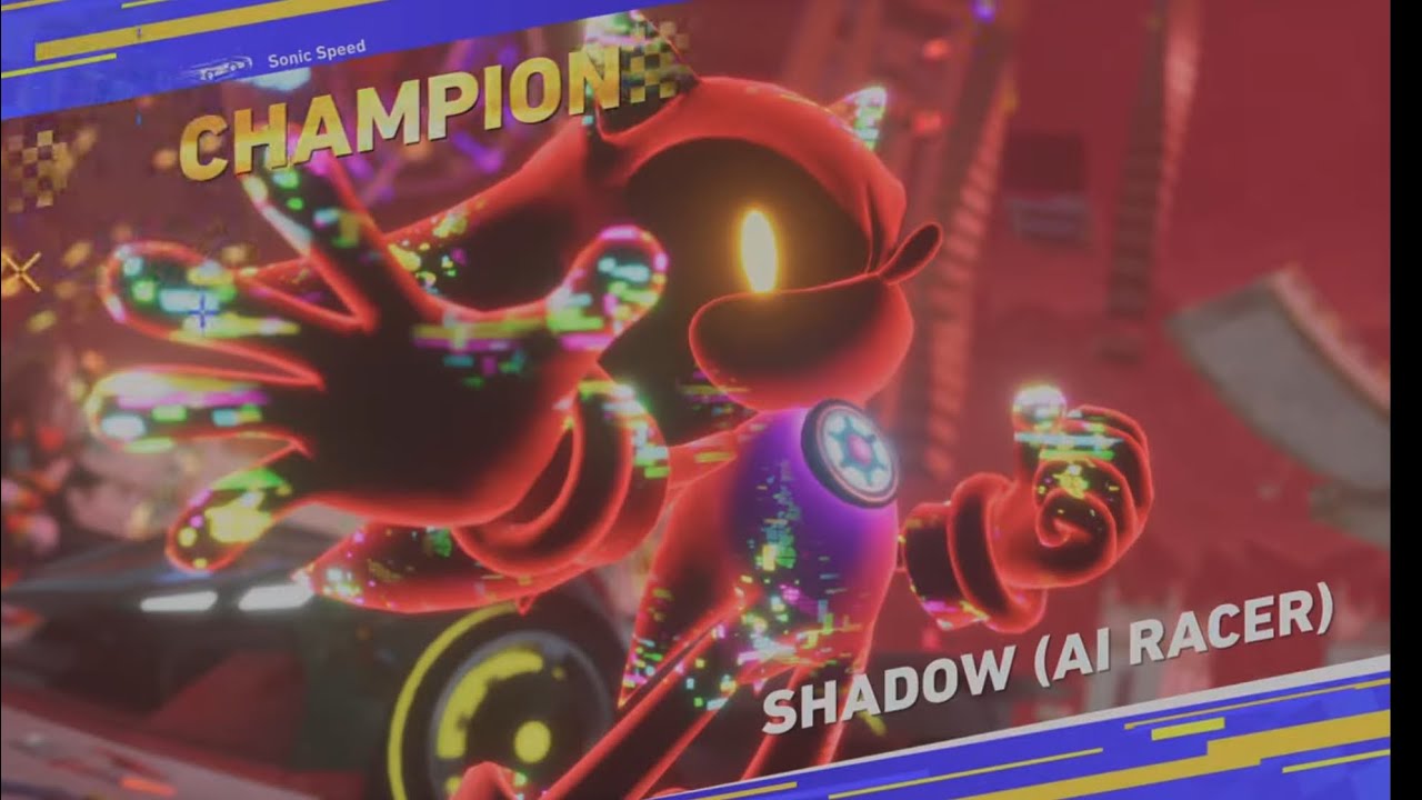Shadow (AI Racer) vs Shadow ~ Sonic Racing: CrossWorlds
