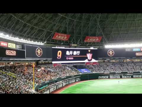2019.10.20 日本シリーズ第２戦 ジャイアンツスタメン発表 inヤフオク
