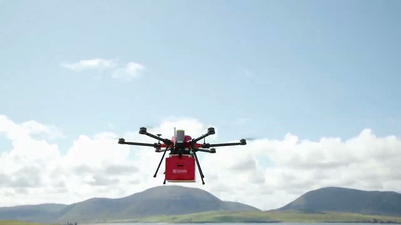 Skyports Drone Services - drone flight compilation